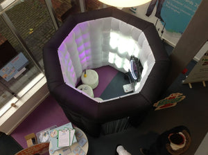 Octagon Office Inflatable Pod-Bitesize-StudioSouffle