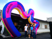 Charger l&#39;image dans la galerie, SQUIGGLY ARCH Inflatable arch
