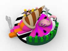 Carica l&#39;immagine nel visualizzatore di Gallery, WATERMELON LAND inflatable bouncer